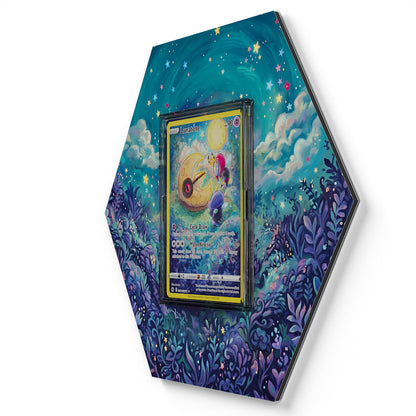GG11/GG70 Lunastein - Extended Artwork Pokemon Card Display