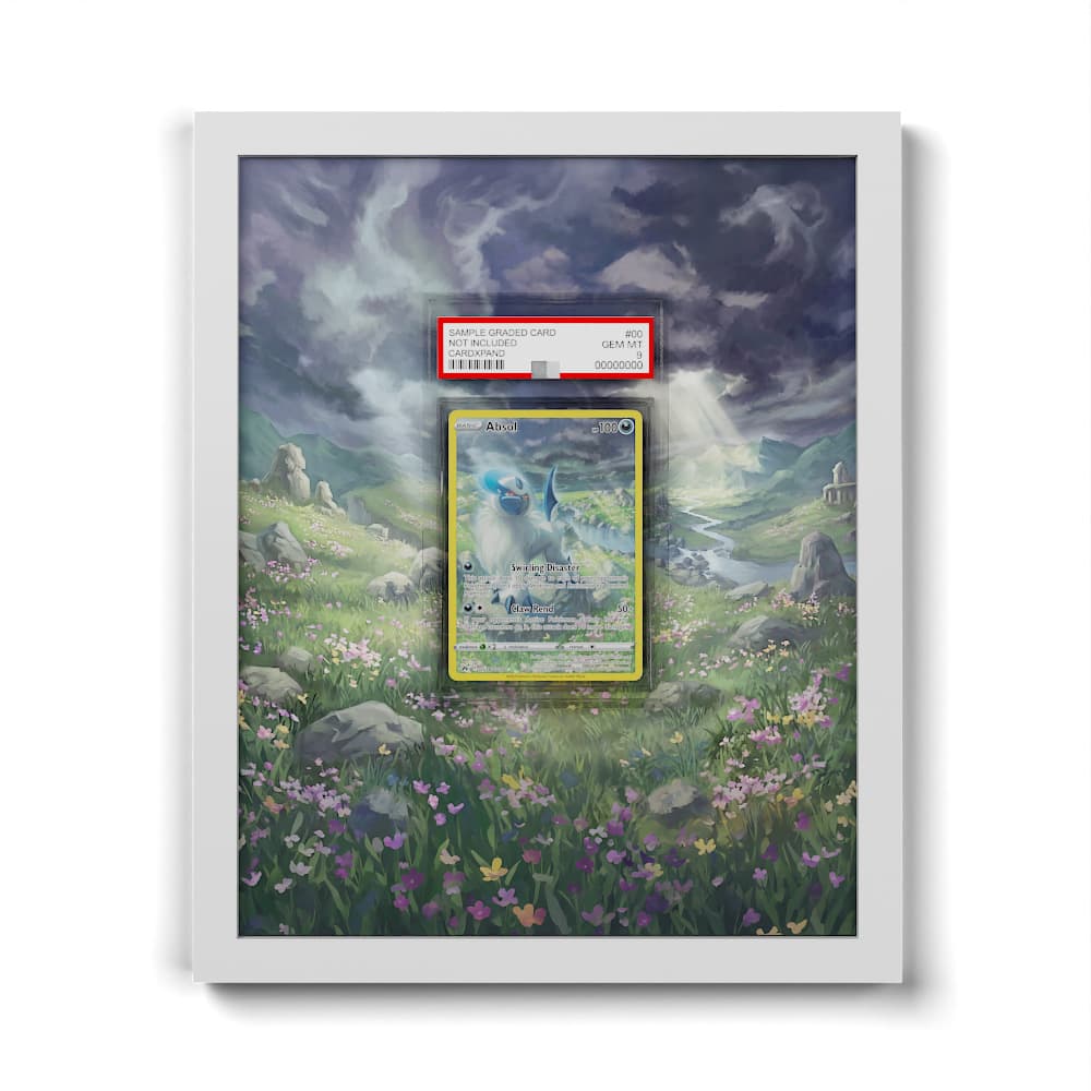 GG16 Absol - Extended Artwork Framed Pokemon Card Display