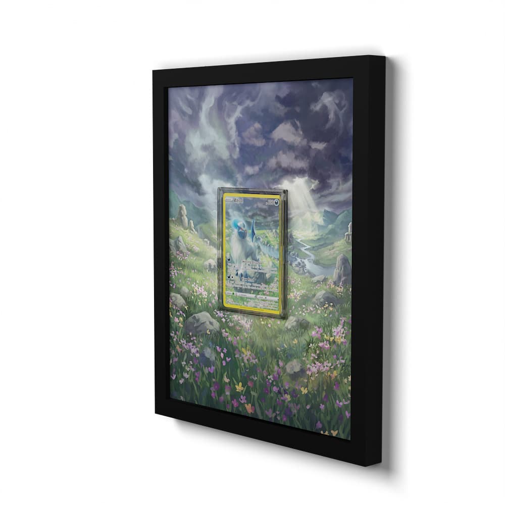 GG16 Absol - Extended Artwork Framed Pokemon Card Display