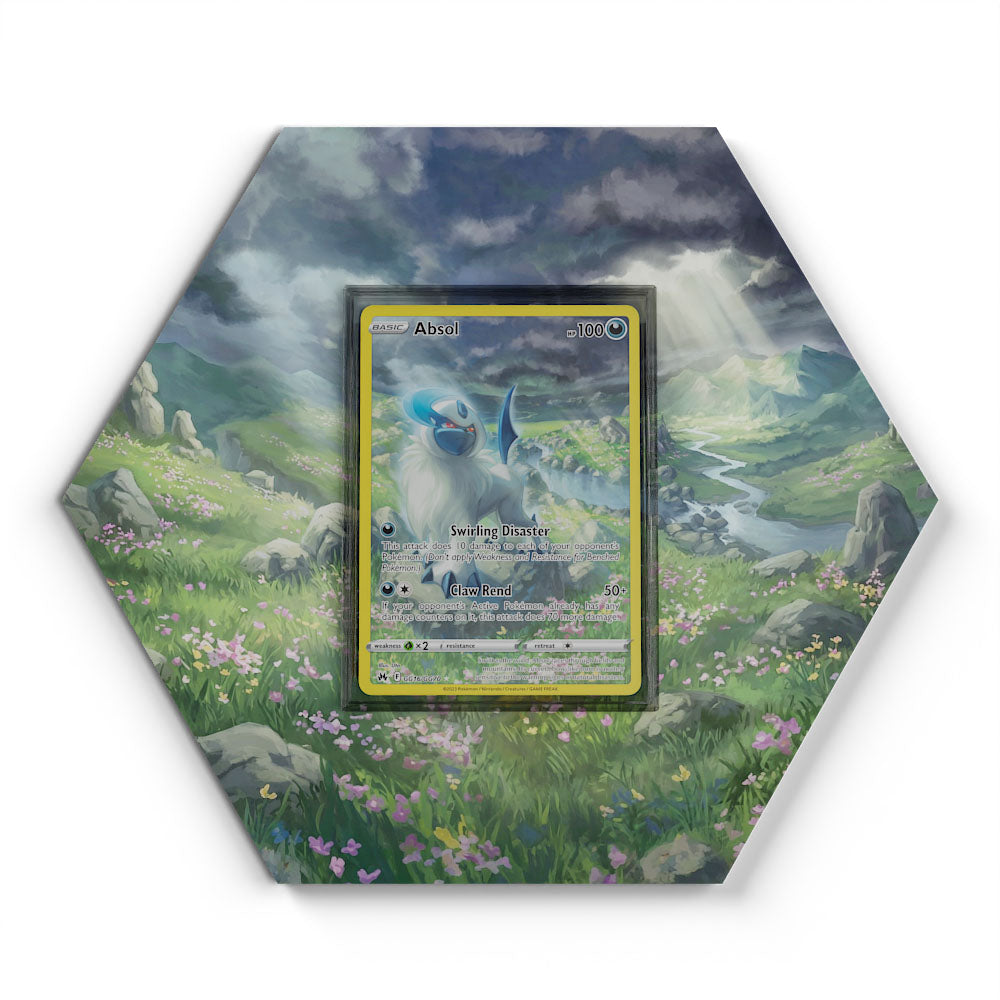 GG16/GG70 Absol - Extended Artwork Pokemon Card Display