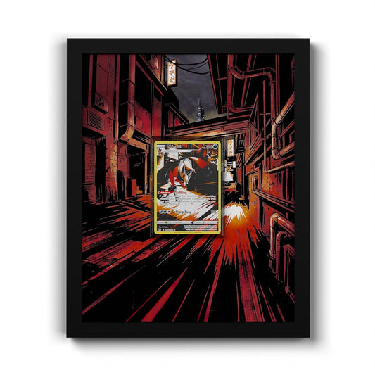 GG17 Gierspenst - Extended Artwork Framed Pokemon Card Display