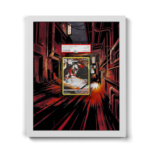 GG17 Gierspenst - Extended Artwork Framed Pokemon Card Display