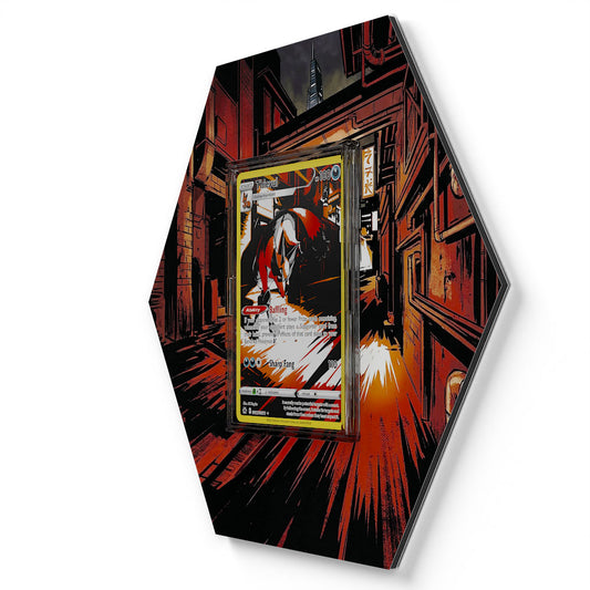 GG17/GG70 Gierspenst - Extended Artwork Pokemon Card Display