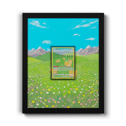 GG22 Ditto - Extended Artwork Framed Pokemon Card Display