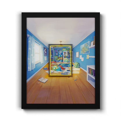 GG23 Dummisel - Extended Artwork Framed Pokemon Card Display