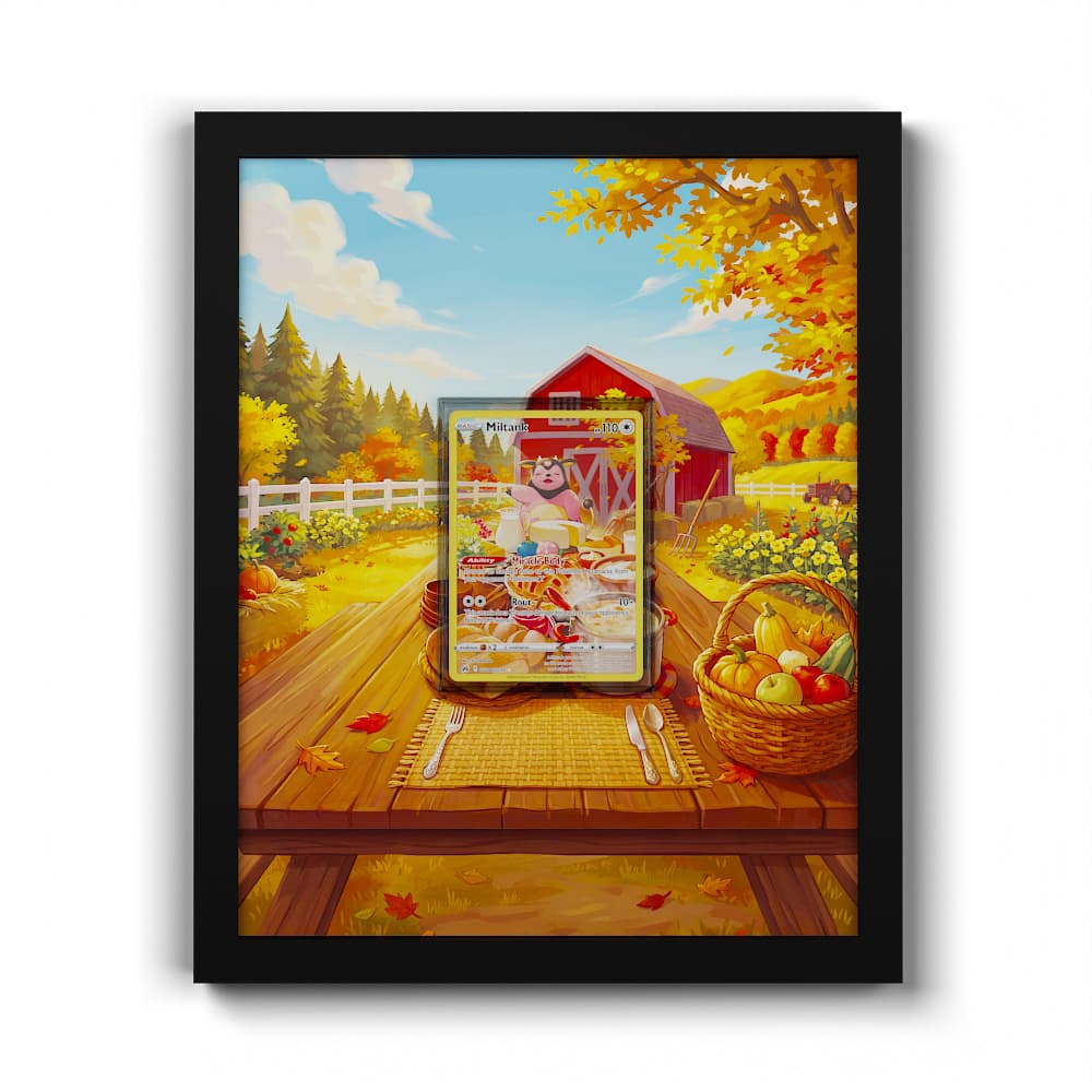 GG24 Miltank - Extended Artwork Framed Pokemon Card Display