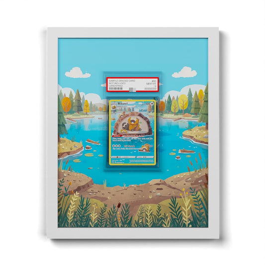 GG25 Bidifas - Extended Artwork Framed Pokemon Card Display