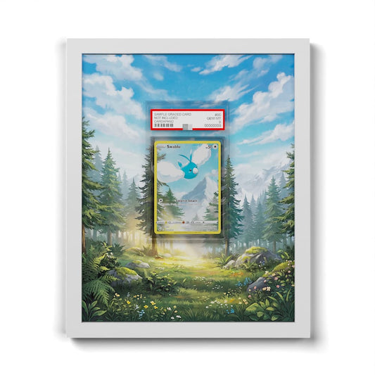GG27 Wablu - Extended Artwork Framed Pokemon Card Display