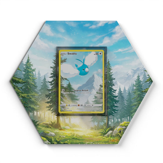 GG27/GG70 Wablu - Extended Artwork Pokemon Card Display