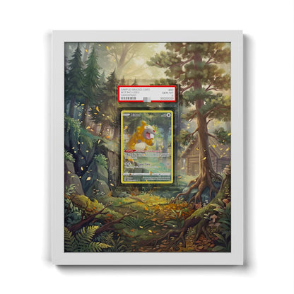 GG29 Bidiza - Extended Artwork Framed Pokemon Card Display