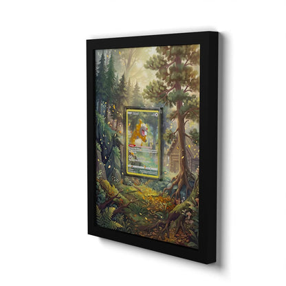 GG29 Bidiza - Extended Artwork Framed Pokemon Card Display