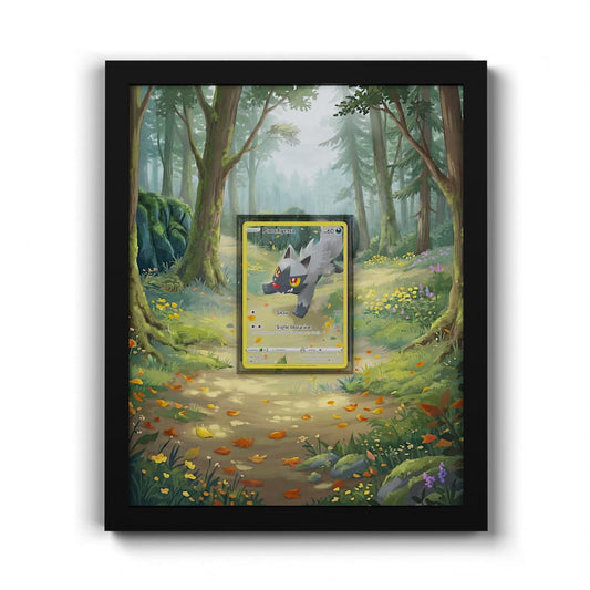 GG33 Fiffyen - Extended Artwork Framed Pokemon Card Display