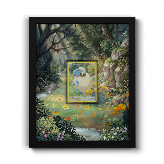 GG34 Voltilamm - Extended Artwork Framed Pokemon Card Display