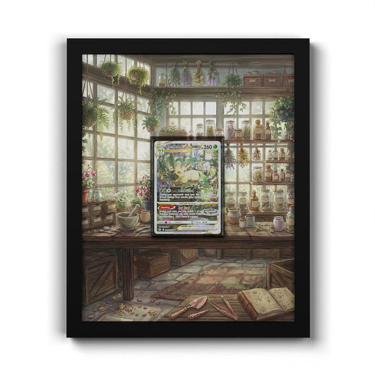 GG35 Folipurba VSTAR - Extended Artwork Framed Pokemon Card Display