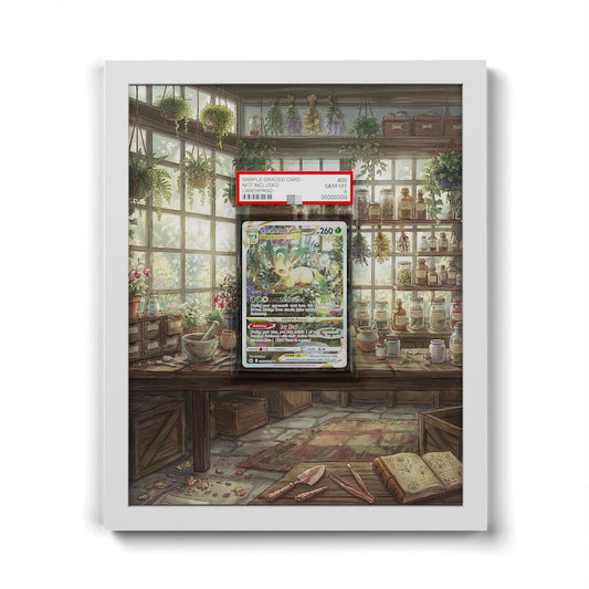 GG35 Folipurba VSTAR - Extended Artwork Framed Pokemon Card Display