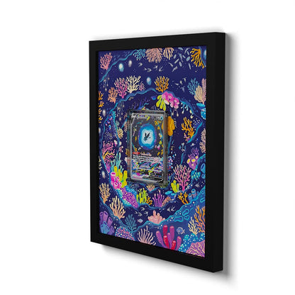 GG39 Lumineon V - Extended Artwork Framed Pokemon Card Display