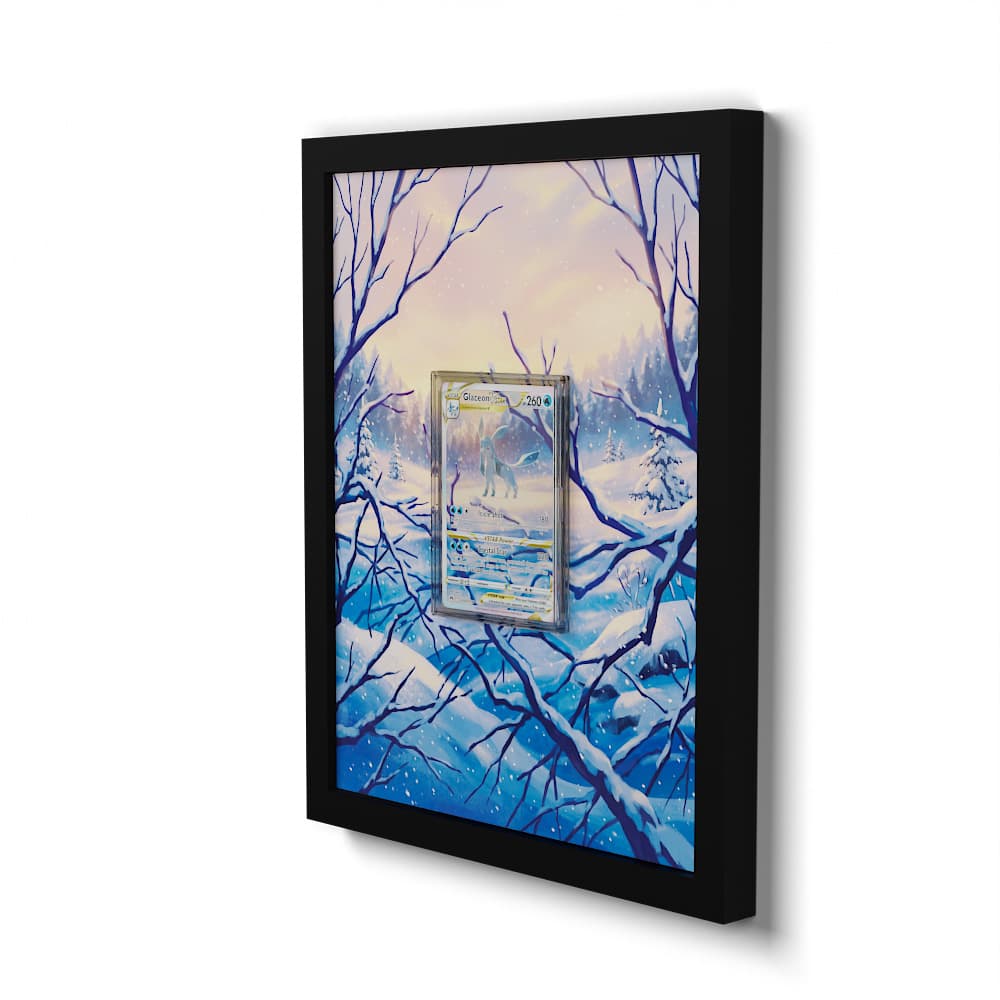 GG40 Glaziola VSTAR - Extended Artwork Framed Pokemon Card Display