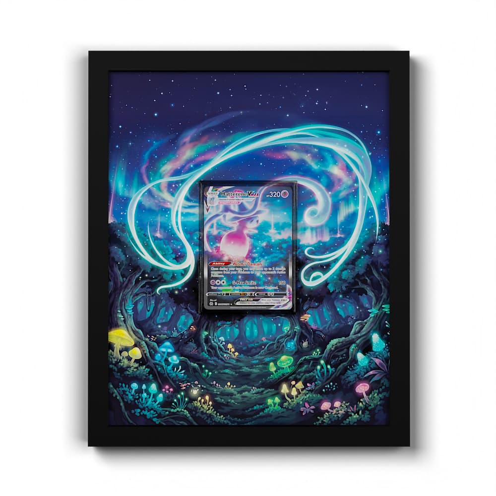 GG47 Silembrim VMAX - Extended Artwork Framed Pokemon Card Display