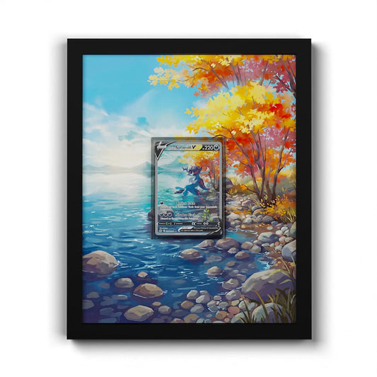 GG51 Hisuian Admurai V - Extended Artwork Framed Pokemon Card Display