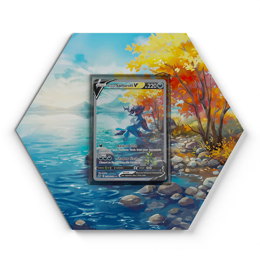 GG51/GG70 Hisuian Admurai V - Extended Artwork Pokemon Card Display
