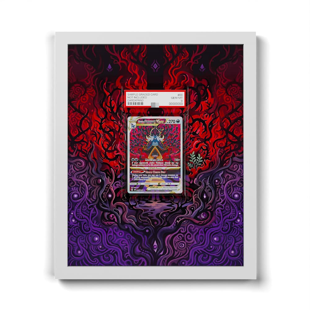 GG52 Hisuian Admurai VSTAR - Extended Artwork Framed Pokemon Card Display