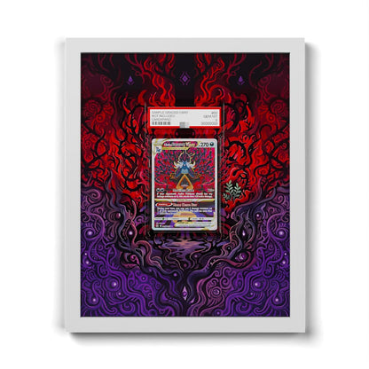 GG52 Hisuian Admurai VSTAR - Extended Artwork Framed Pokemon Card Display