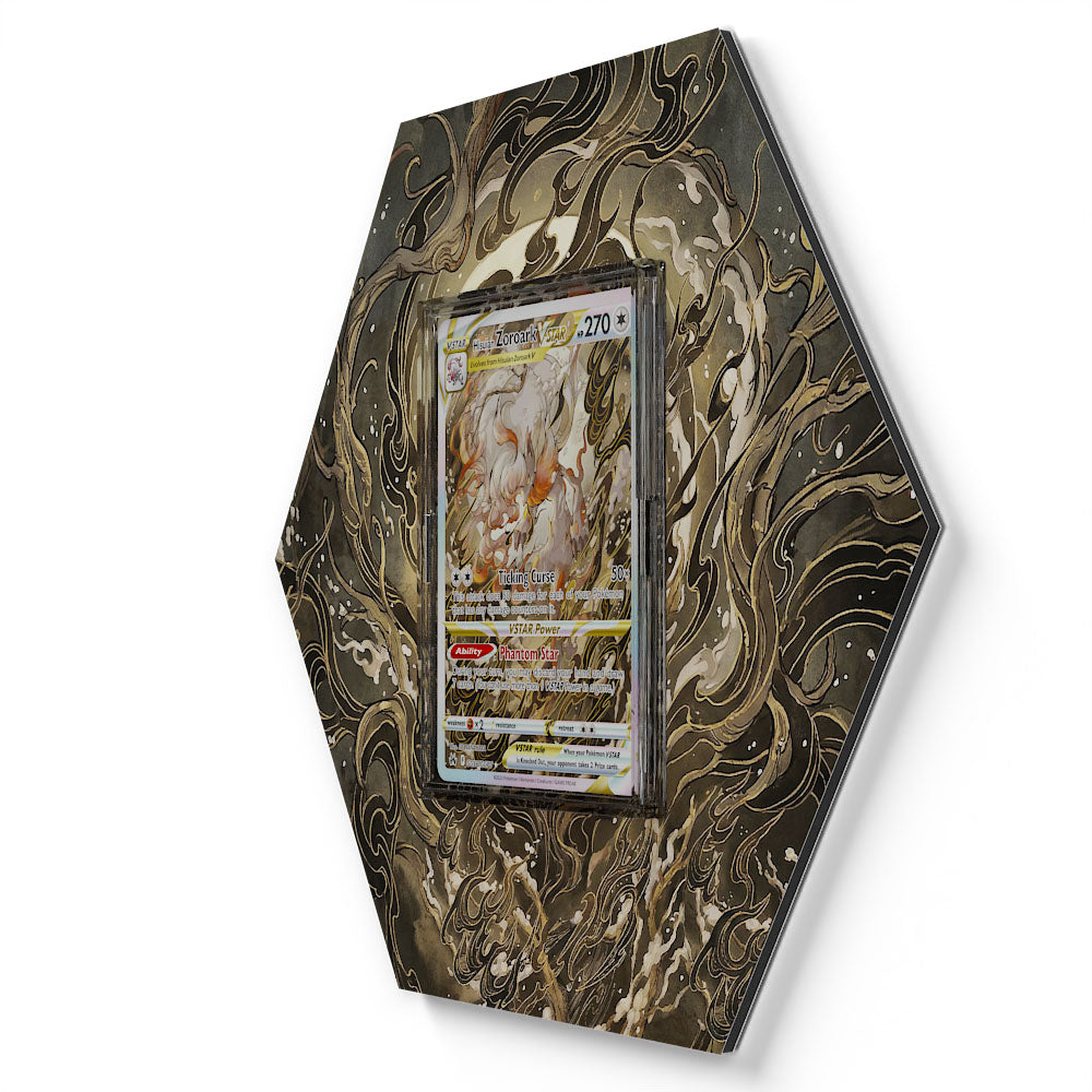GG56/GG70 Hisuian Zoroark VSTAR - Extended Artwork Pokemon Card Display