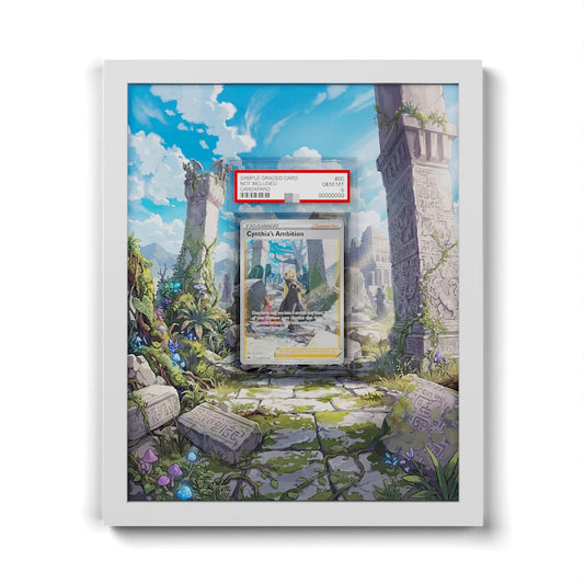 GG60 Cynthias Ehrgeiz - Extended Artwork Framed Pokemon Card Display