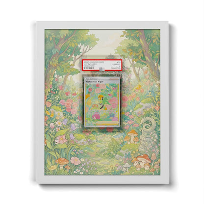 GG61 Silvias Vitalität - Extended Artwork Framed Pokemon Card Display