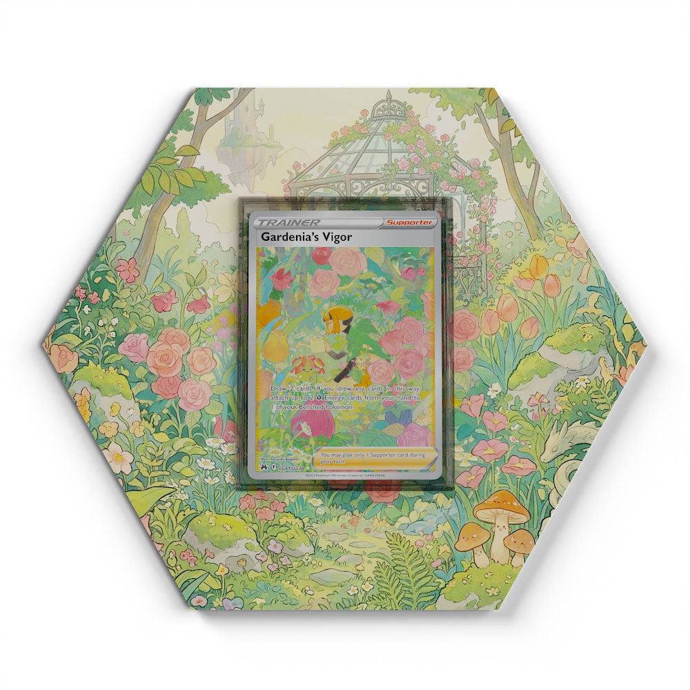 GG61/GG70 Silvias Vitalität - Extended Artwork Pokemon Card Display