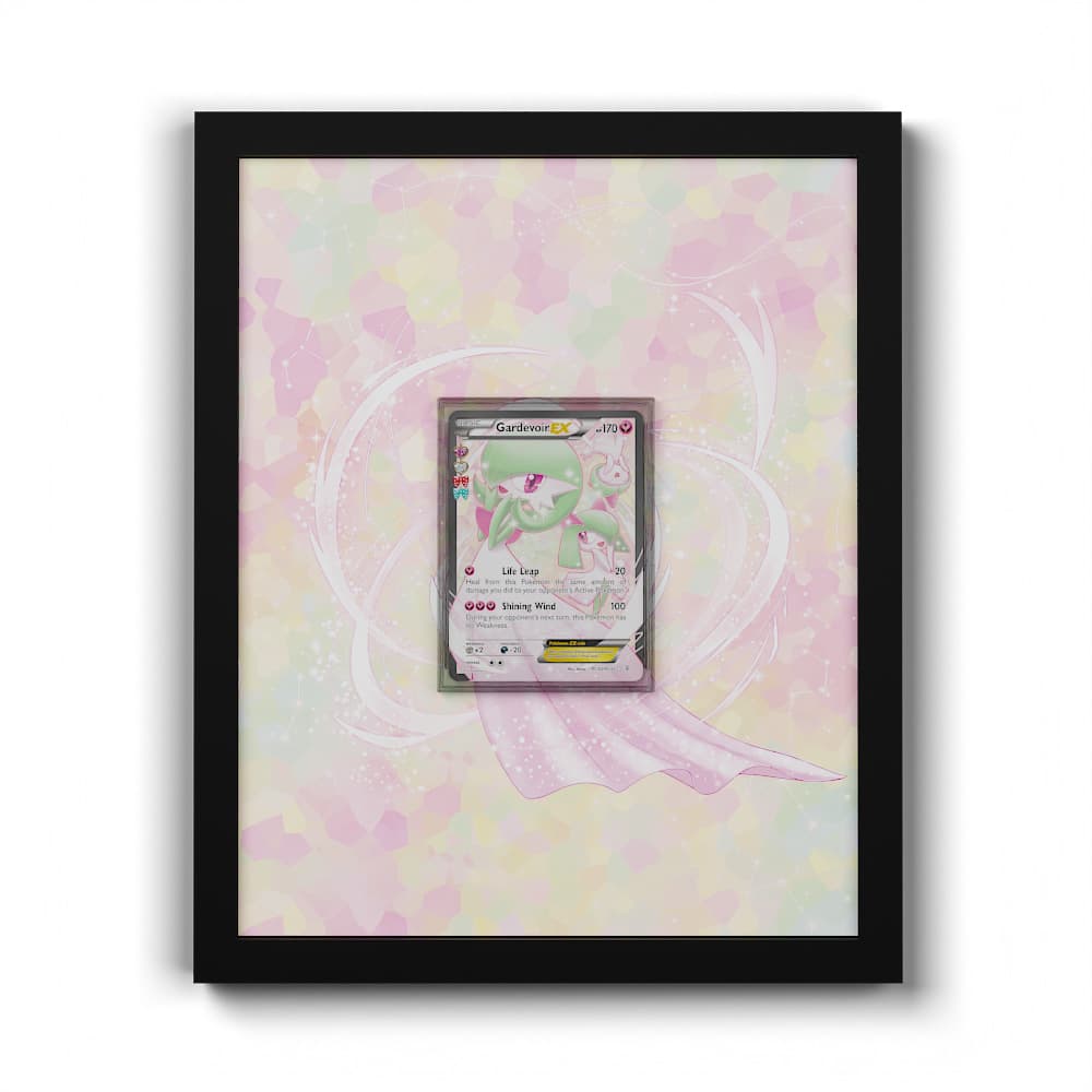 RC30/32 Guardevoir EX - Extended Artwork Framed Pokemon Card Display