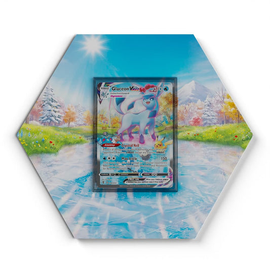 209/203 Glaziola VMAX - Extended Artwork Pokemon Card Display