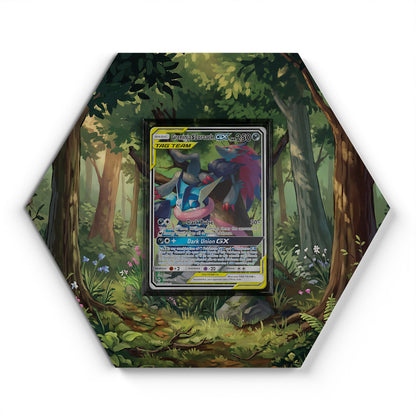 201/214 Quajutsu & Zoroark GX - Extended Artwork Pokemon Card Display