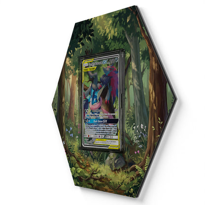 201/214 Quajutsu & Zoroark GX - Extended Artwork Pokemon Card Display