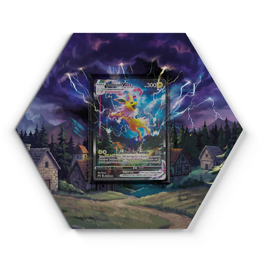 184 Blitza - Extended Artwork Pokemon Card Display