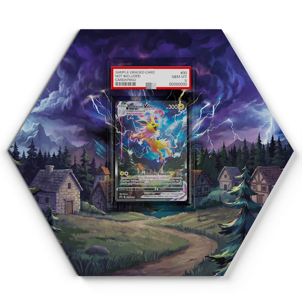 184 Blitza - Extended Artwork Pokemon Card Display