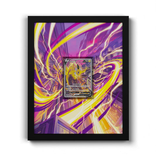 SWSH183 Blitza - Extended Artwork Framed Pokemon Card Display