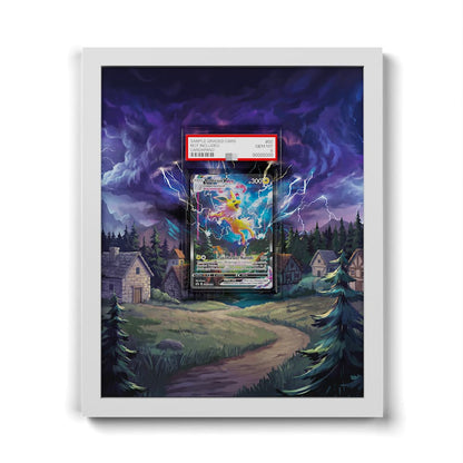 SWSH184 Blitza - Extended Artwork Framed Pokemon Card Display