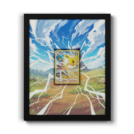 TG04 Blitza - Extended Artwork Framed Pokemon Card Display