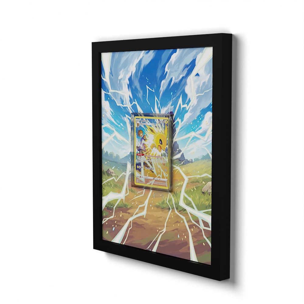 TG04 Blitza - Extended Artwork Framed Pokemon Card Display