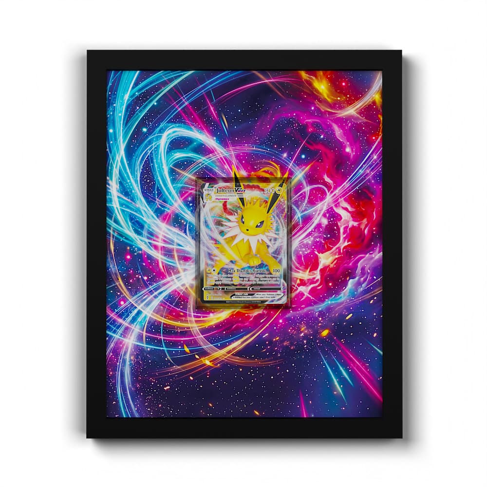 051/203 Blitza VMAX - Extended Artwork Framed Pokemon Card Display