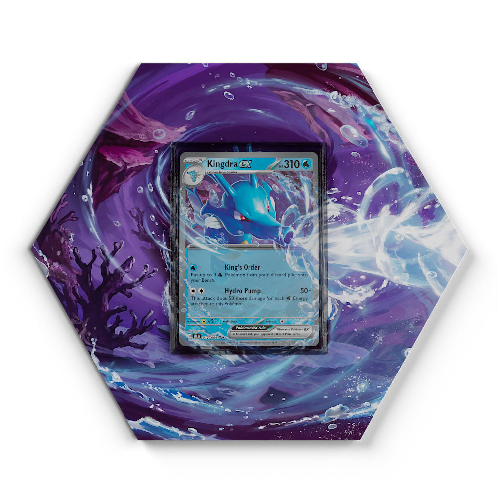 012/064 Seedraking EX - Extended Artwork Pokemon Card Display