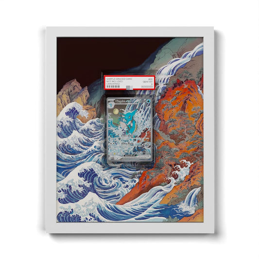 131 Seedraking EX - Extended Artwork Framed Pokemon Card Display