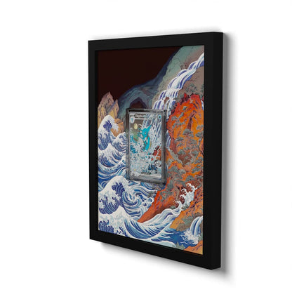 131 Seedraking EX - Extended Artwork Framed Pokemon Card Display