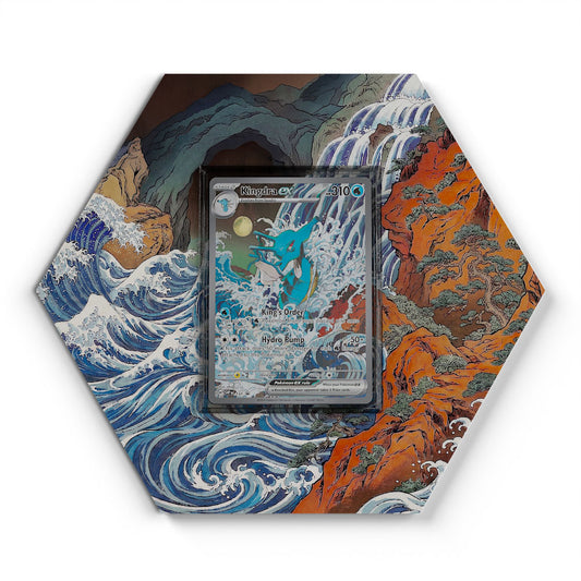 131 Seedraking EX - Extended Artwork Pokemon Card Display