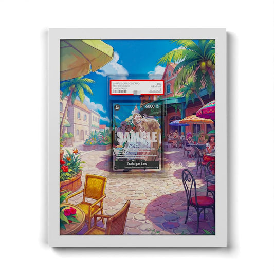 EB02-045 Law AA - Extended Artwork Framed One Piece Card Display