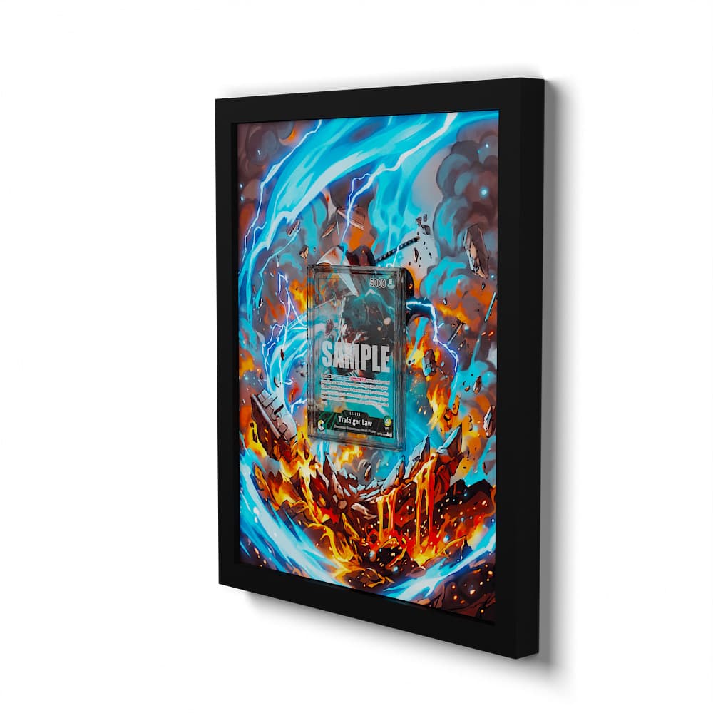 OP10-022 Law AA - Extended Artwork Framed One Piece Card Display