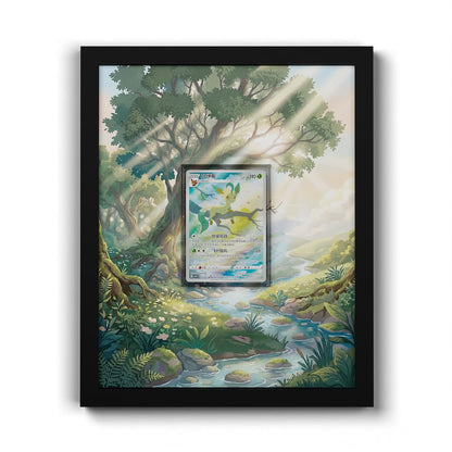 07 Folipurba - Extended Artwork Framed Pokemon Card Display