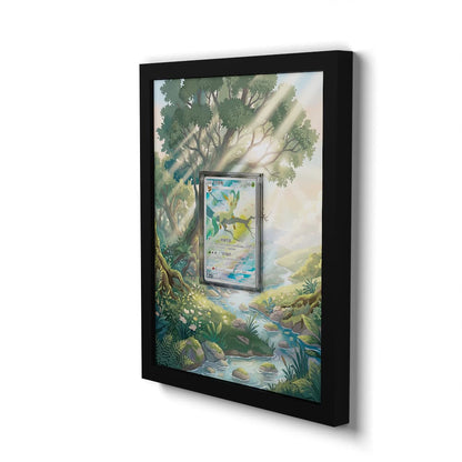 07 Folipurba - Extended Artwork Framed Pokemon Card Display
