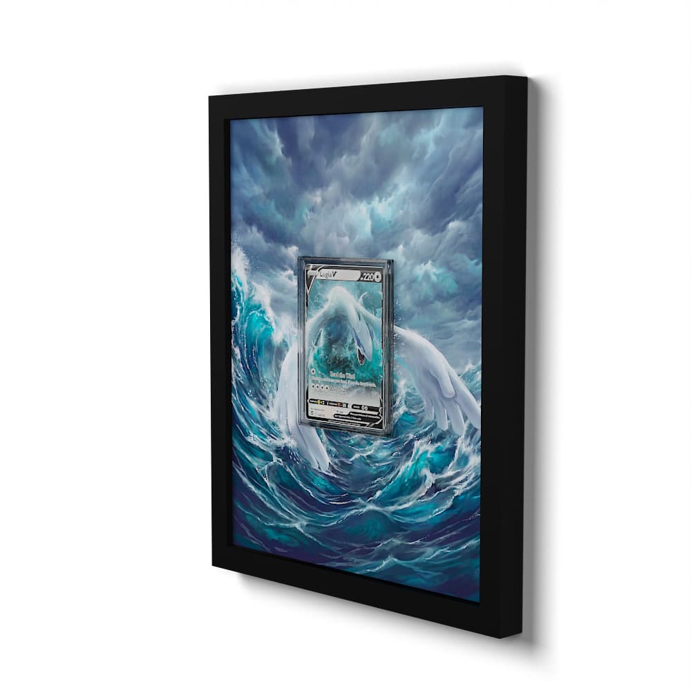 138/195 Lugia V - Extended Artwork Framed Pokemon Card Display